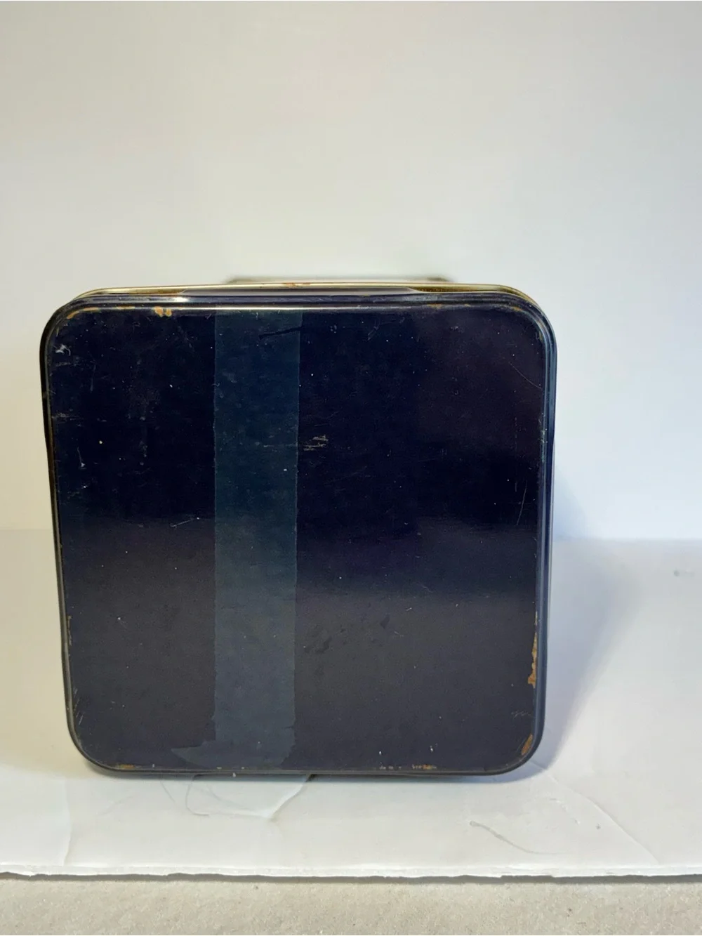 Vintage Nabisco Premium Saltine Crackers Tin Stack Pack Canister 1980s Retro Kit